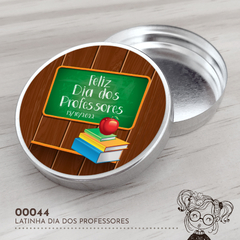 Latinha Personalizada Dia dos Professores - 00044