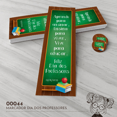 Marcador de Livro Dia dos Professores - 00044