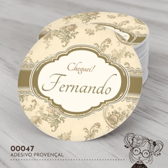 Adesivo Personalizado Provençal - 00047