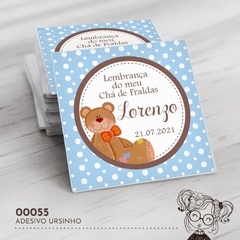 Adesivo Personalizado Ursinho Colorido - 00055 - comprar online