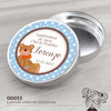 Latinha Personalizada Ursinho Colorido - 00055