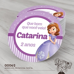 Adesivo Personalizado Princesa Sofia - 00062