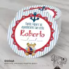 Adesivo Personalizado Ursinho Marinheiro - 00068