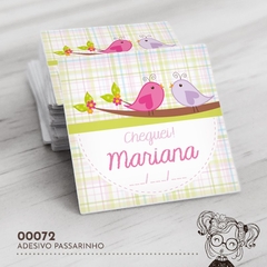Adesivo Personalizado Passarinhos - 00072 - comprar online
