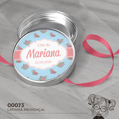Latinha Personalizada Provençal - 00073 - comprar online