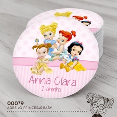 Adesivo Personalizado Princesas Disney - 00079