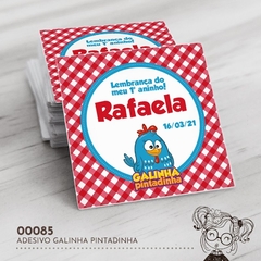 Adesivo Personalizado Galinha Pintadinha - 00085 - comprar online