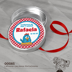 Latinha Personalizada Galinha Pintadinha - 00085 - comprar online