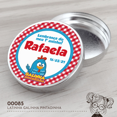 Latinha Personalizada Galinha Pintadinha - 00085