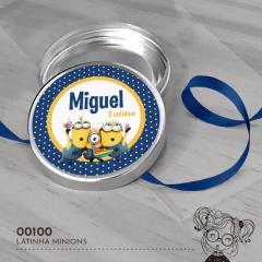 Latinha Personalizada Minions - 00100 - comprar online