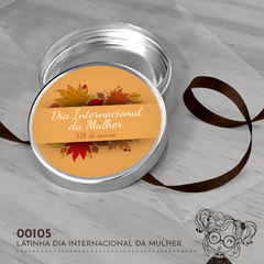 Latinha Personalizada Dia Internacional da Mulher - 00105 - comprar online