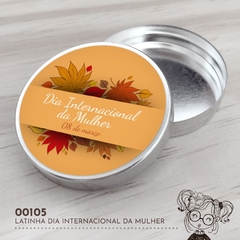 Latinha Personalizada Dia Internacional da Mulher - 00105