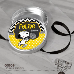 Latinha Personalizada Snoopy - 00109 - comprar online