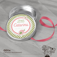 Latinha Personalizada Passarinho - 00114 - comprar online