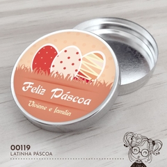 Latinha Personalizada Páscoa - 00119