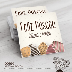 Adesivo Personalizado Páscoa - 00120 - comprar online