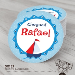 Adesivo Personalizado Barquinho - 00127