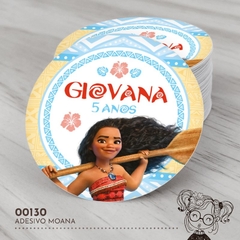 Adesivo Personalizado Moana - 00130