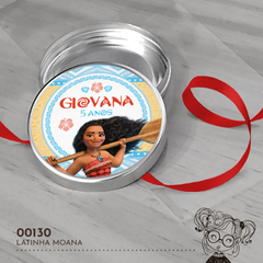 Latinha Personalizada Moana - 00130 - comprar online
