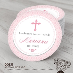 Adesivo Personalizado Batizado - 00131