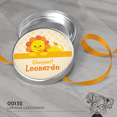 Latinha Personalizada Leãozinho - 00132 - comprar online