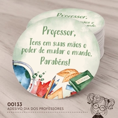 Adesivo Personalizado Dia dos Professores - 00133