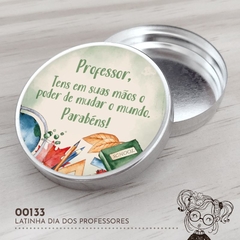 Latinha Personalizada Dia dos Professores - 00133
