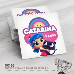 Adesivo Personalizado Vera e o Reino do Arco-Íris - 00138 - comprar online