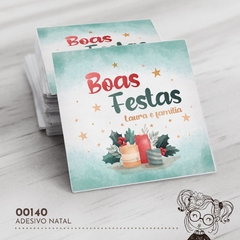 Adesivo Personalizado Natal - 00140 - comprar online