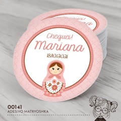 Adesivo Personalizado Matryoshka - 00141