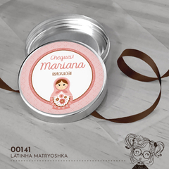 Latinha Personalizada Matryoshka - 00141 - comprar online