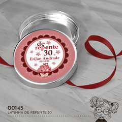Latinha Personalizada De Repente 30 - 00145 - comprar online