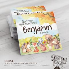 Adesivo Personalizado Floresta - 00154 - comprar online