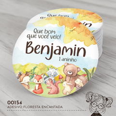 Adesivo Personalizado Floresta - 00154