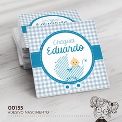 Adesivo Personalizado Nascimento Carrinho - 00155 - comprar online
