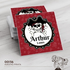 Adesivo Personalizado Pirata - 00156 - comprar online