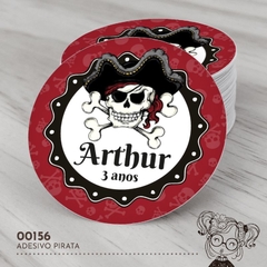Adesivo Personalizado Pirata - 00156