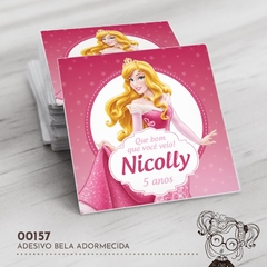 Adesivo Personalizado Bela Adormecida - 00157 - comprar online