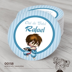 Adesivo Personalizado Samurai - 00158