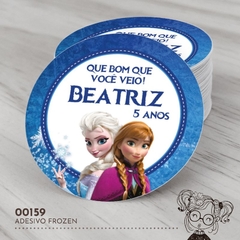 Adesivo Personalizado Frozen - 00159