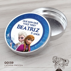 Latinha Personalizada Frozen - 00159