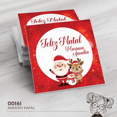 Adesivo Personalizado Natal - 00161 - comprar online