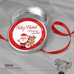 Latinha Personalizada Natal - 00161 - comprar online