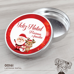 Latinha Personalizada Natal - 00161