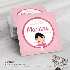 Adesivo Personalizado Bailarina - 00162 - comprar online