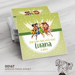 Adesivo Personalizado Fadas Disney - 00167 - comprar online