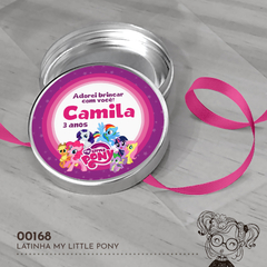 Latinha Personalizada My Little Pony - 00168 - comprar online