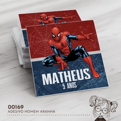 Adesivo Personalizado Homem Aranha - 00169 - comprar online