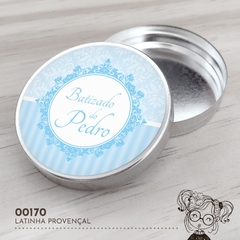Latinha Personalizada Provençal - 00170