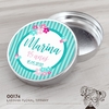 Latinha Personalizada Floral Tiffany - 00174